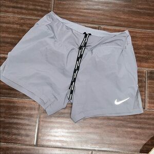 Nike running Gray Athletic Shorts